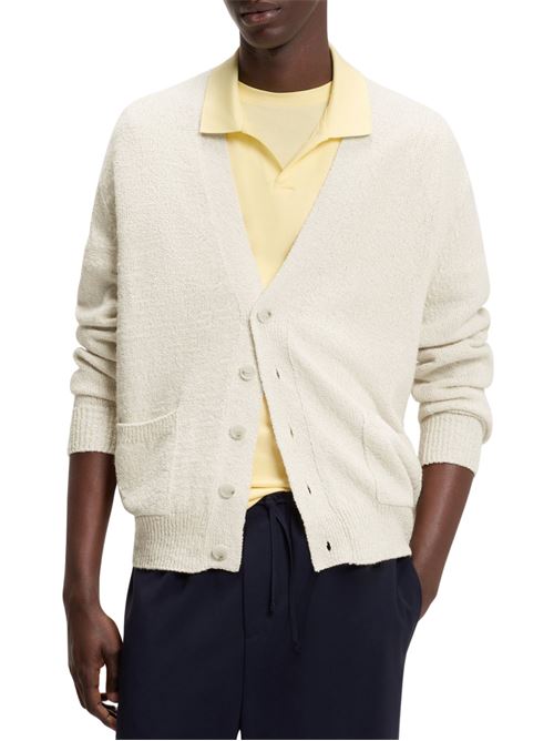 Cardigan in misto cotone BOSS by Beckham Hugo Boss | 50563597105
